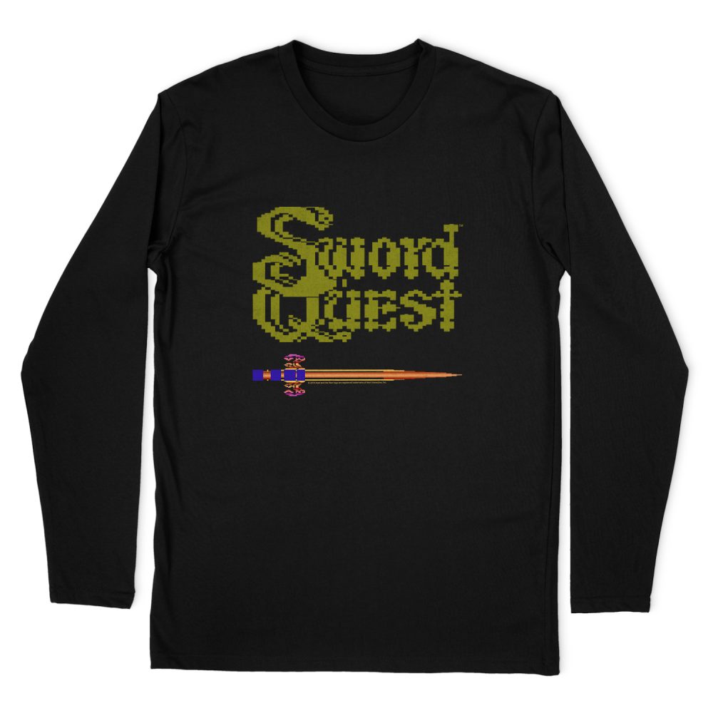 ATARI 8 BIT SWORD LONG SLEEVE T-SHIRT
