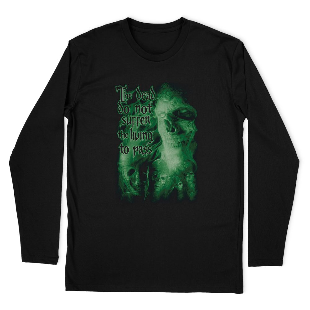 LORD OF THE RINGS KING OF THE DEAD LONG SLEEVE T-SHIRT