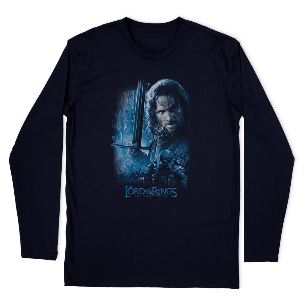 LORD OF THE RINGS KING IN THE MAKING LONG SLEEVE T-SHIRT