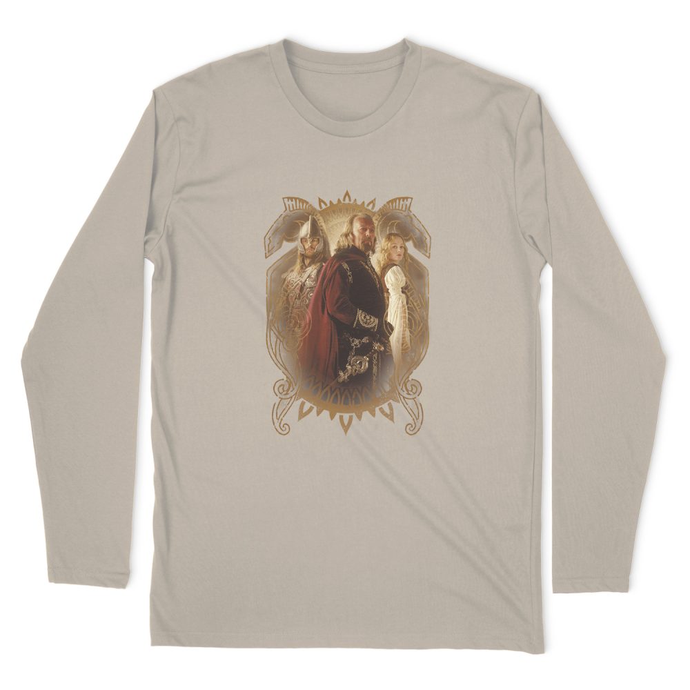 LORD OF THE RINGS ROHAN ROYALTY LONG SLEEVE T-SHIRT