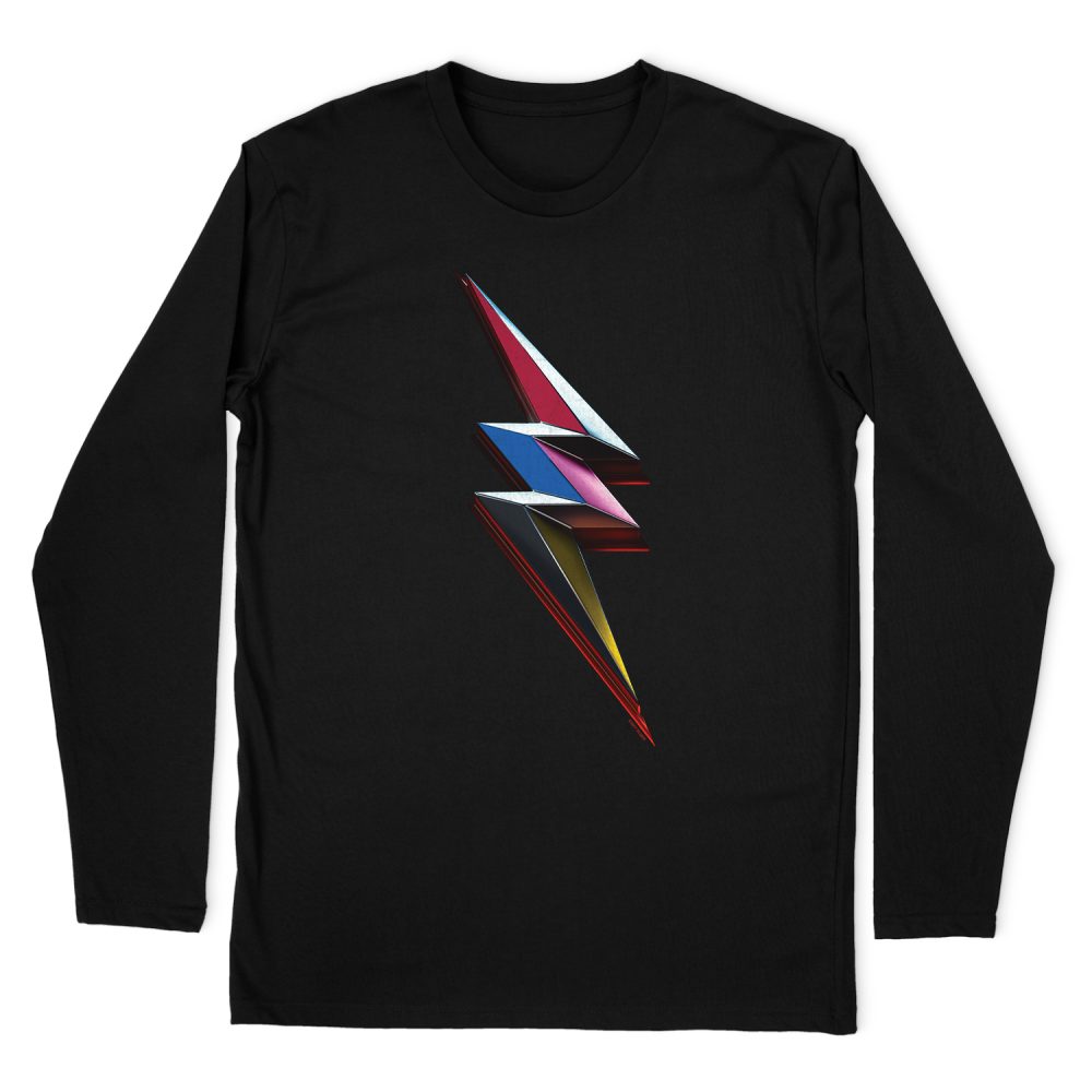 POWER RANGERS MOVIE BOLT LONG SLEEVE T-SHIRT