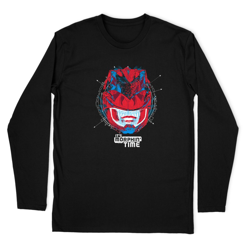 POWER RANGERS ITS MORPHIN TIME LONG SLEEVE T-SHIRT