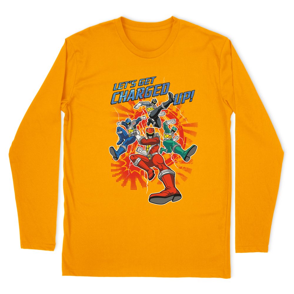 POWER RANGERS CHARGED UP LONG SLEEVE T-SHIRT