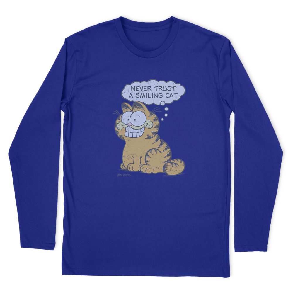 GARFIELD SMILING CAT LONG SLEEVE T-SHIRT