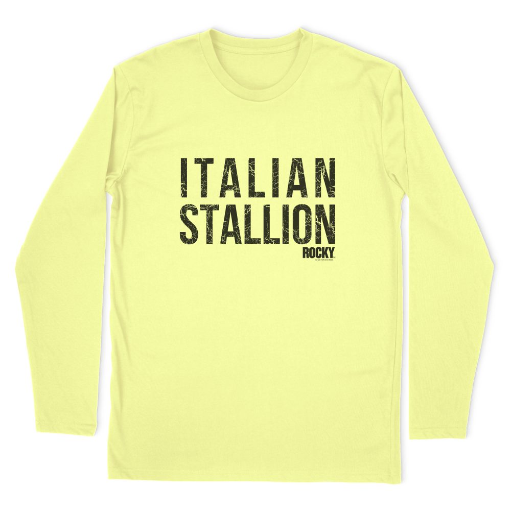 ROCKY ITALIAN STALLION LONG SLEEVE T-SHIRT