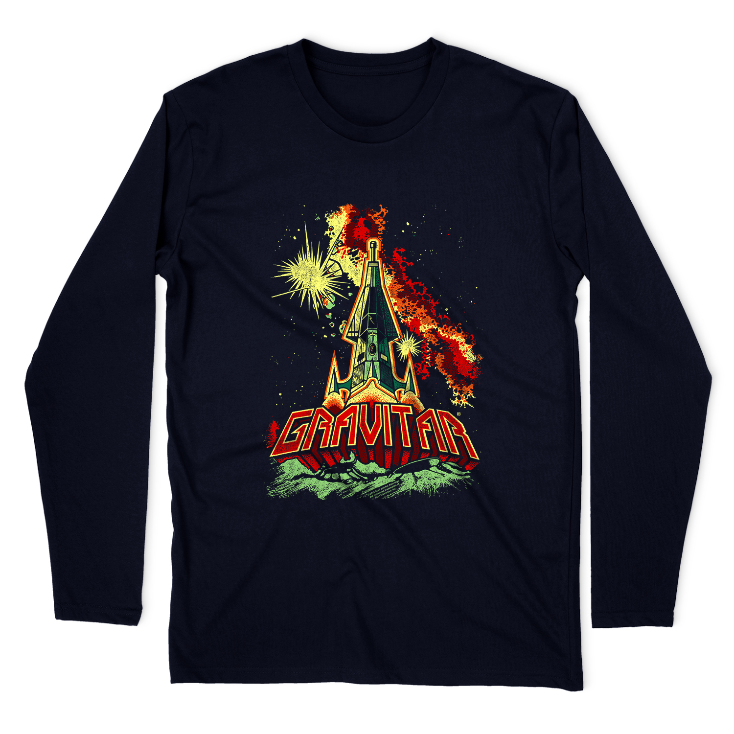 ATARI BLAST LONG SLEEVE T-SHIRT