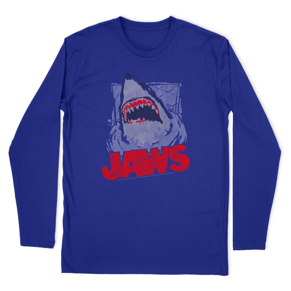 JAWS FROM THE DEPTHS LONG SLEEVE T-SHIRT