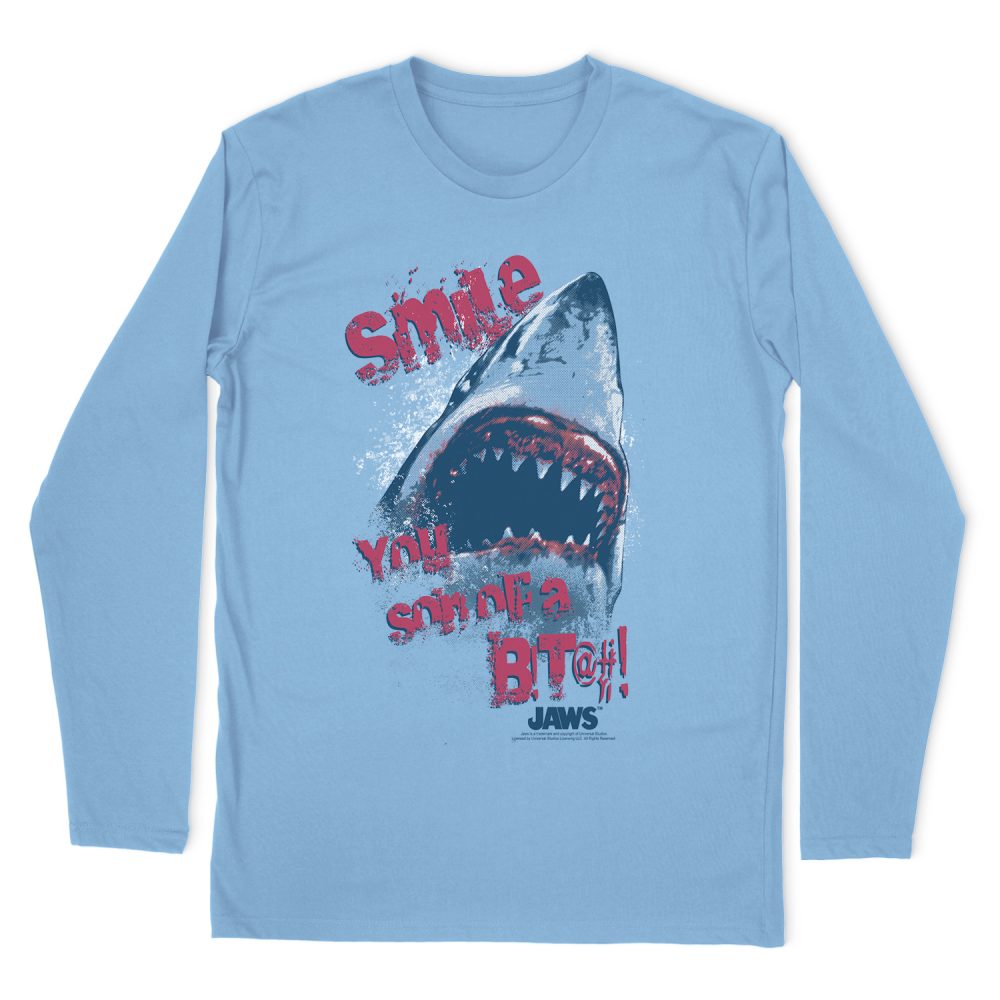 JAWS SMILE LONG SLEEVE T-SHIRT
