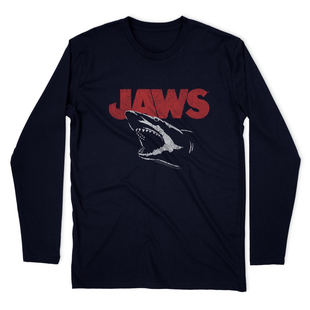 JAWS CRACKED JAW LONG SLEEVE T-SHIRT