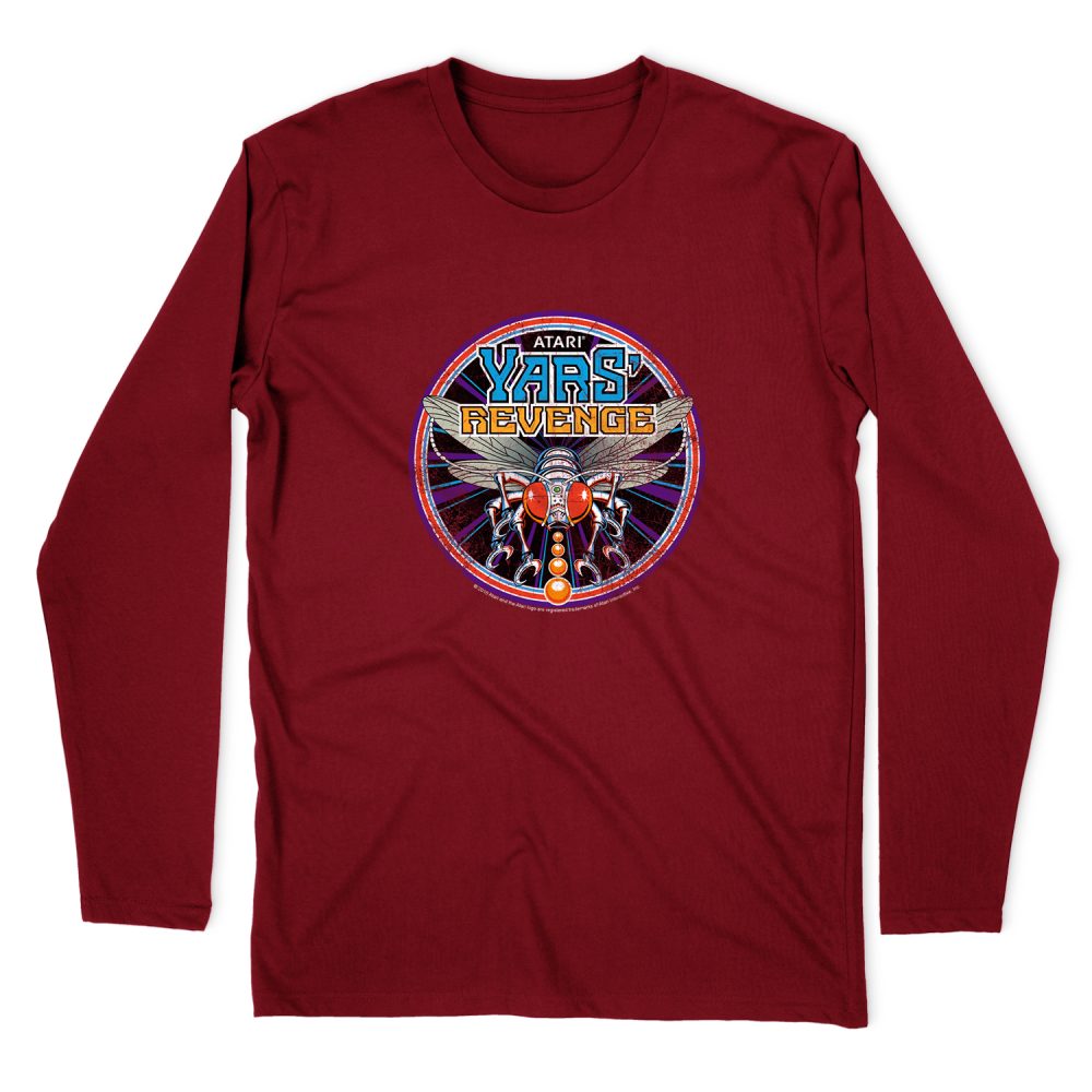 ATARI YARS REVENGE PATCH LONG SLEEVE T-SHIRT
