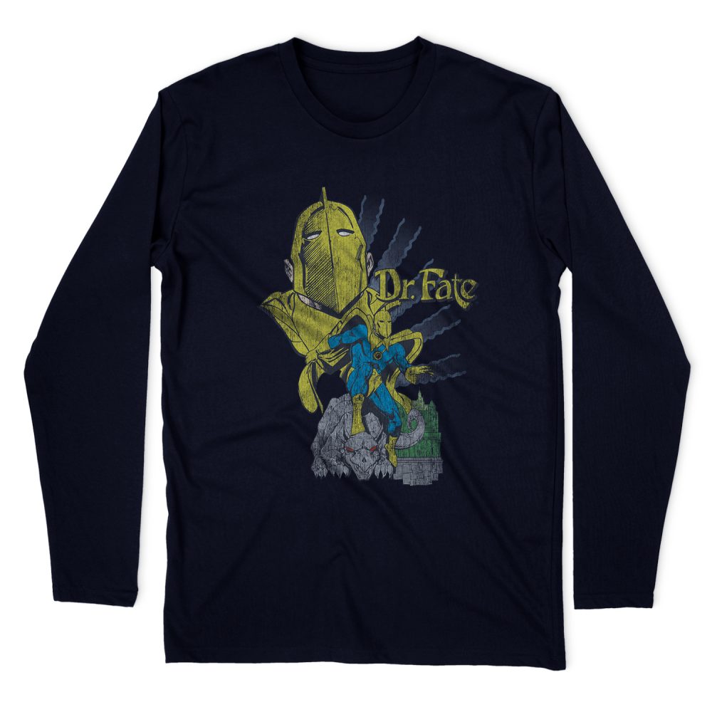 DC COMICS DR FATE LONG SLEEVE T-SHIRT