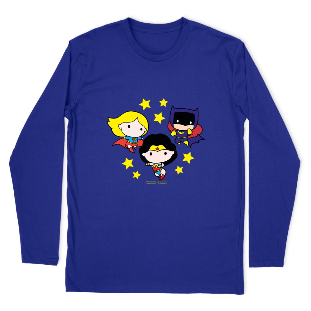 JUSTICE LEAGUE SUPER GIRLS POWER LONG SLEEVE T-SHIRT