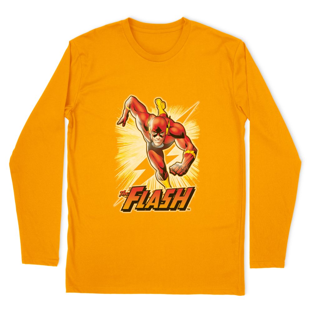 FLASH YELLOW LONG SLEEVE T-SHIRT