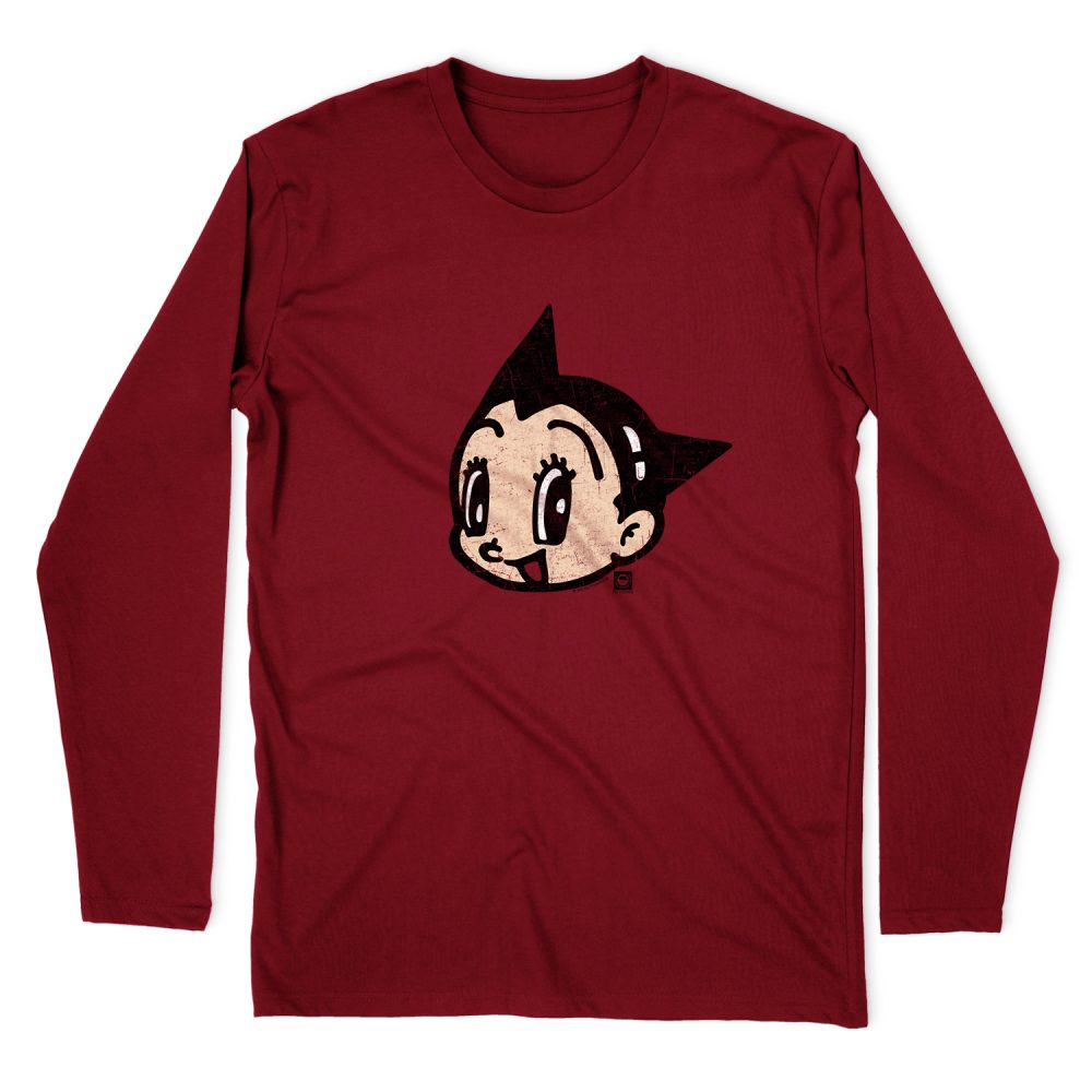 ASTRO BOY FACE LONG SLEEVE T-SHIRT