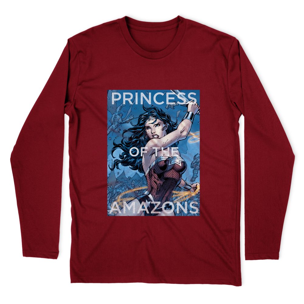 PRINCESS OF THE AMAZONS LONG SLEEVE T-SHIRT
