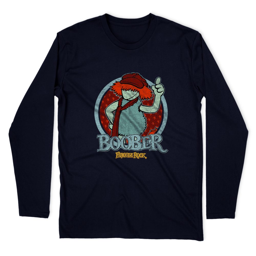 FRAGGLE ROCK BOOBER CIRCLE LONG SLEEVE T-SHIRT