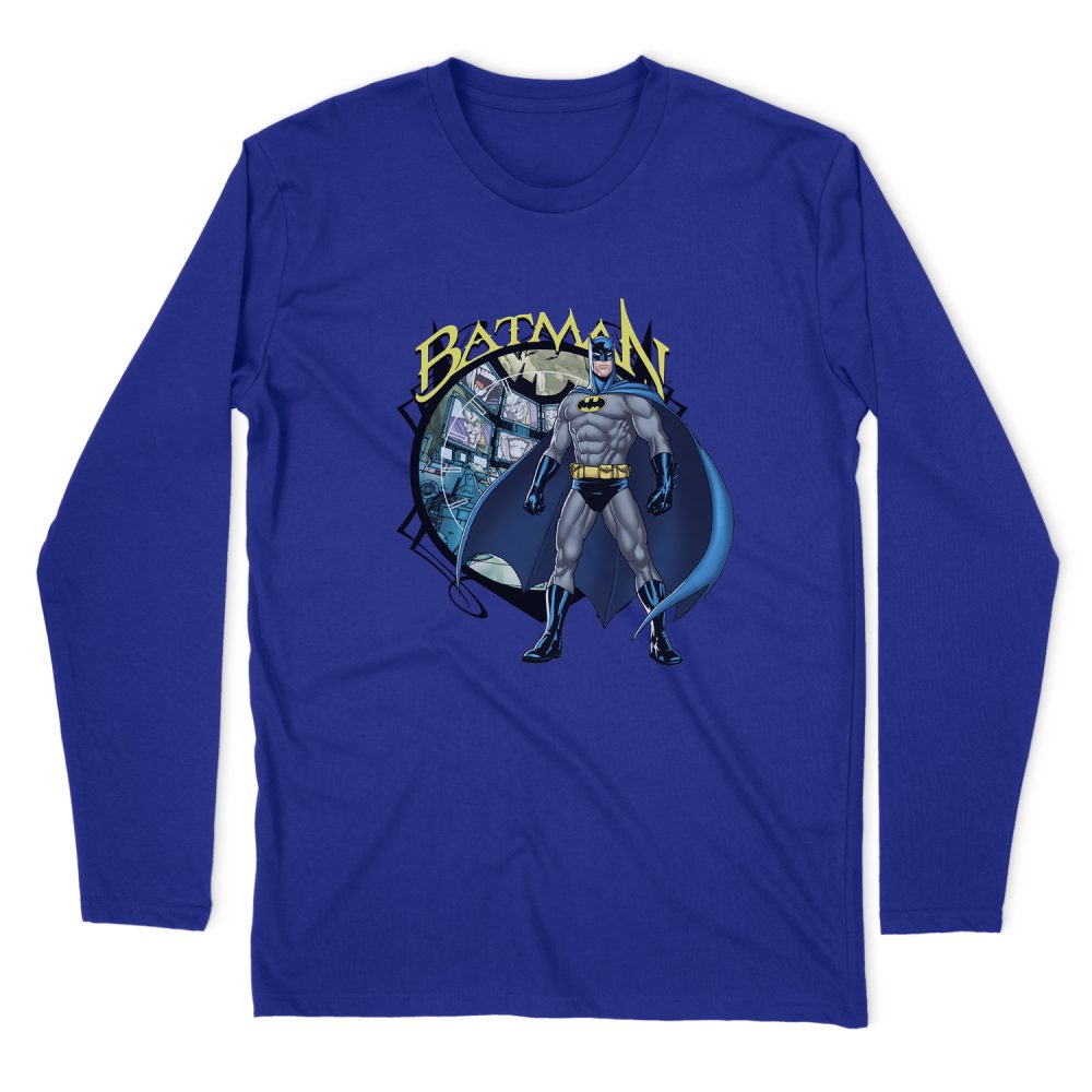 BATMAN JOKER CASE FILES LONG SLEEVE T-SHIRT