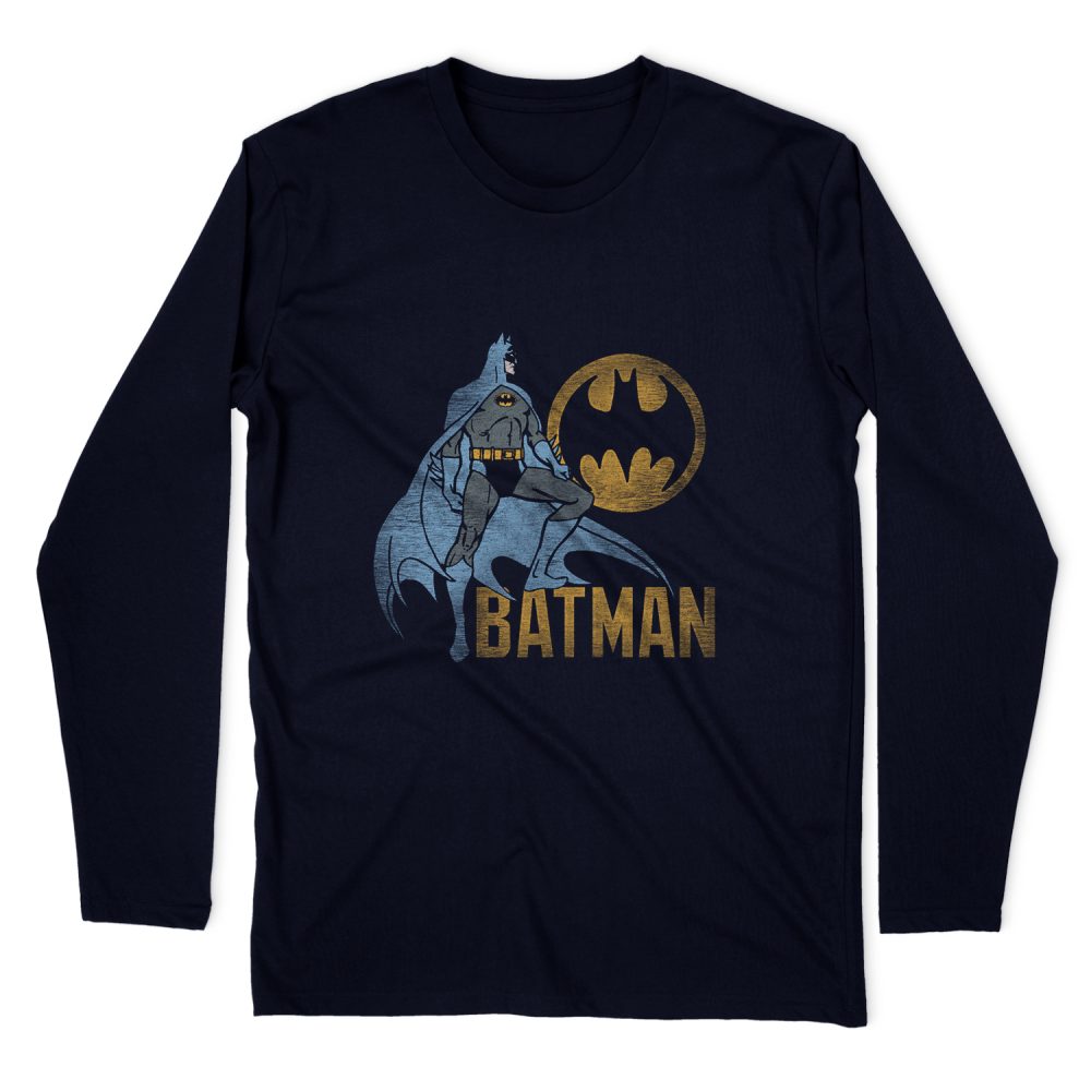 BATMAN KNIGHT WATCH LONG SLEEVE T-SHIRT