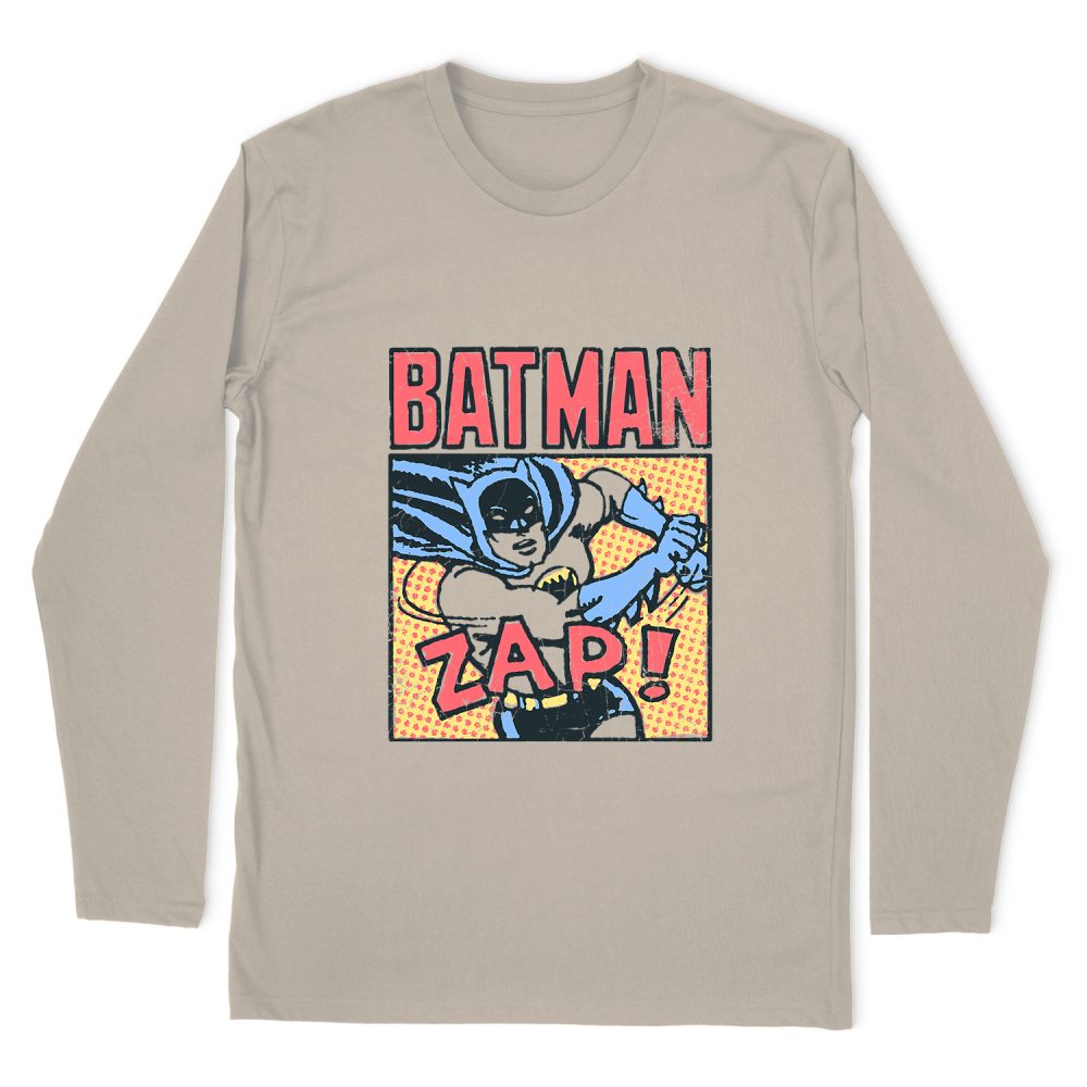 BATMAN BAT ZAP LONG SLEEVE T-SHIRT