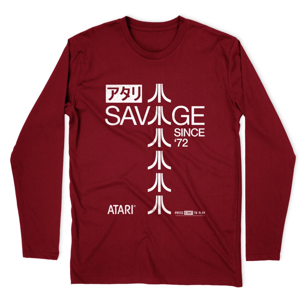 ATARI SAVAGE 72 LONG SLEEVE T-SHIRT