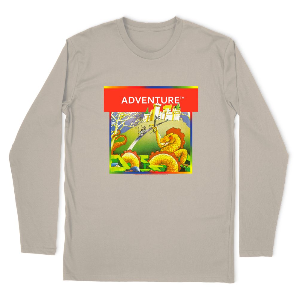 ATARI ADVENTURE BOX ART LONG SLEEVE T-SHIRT