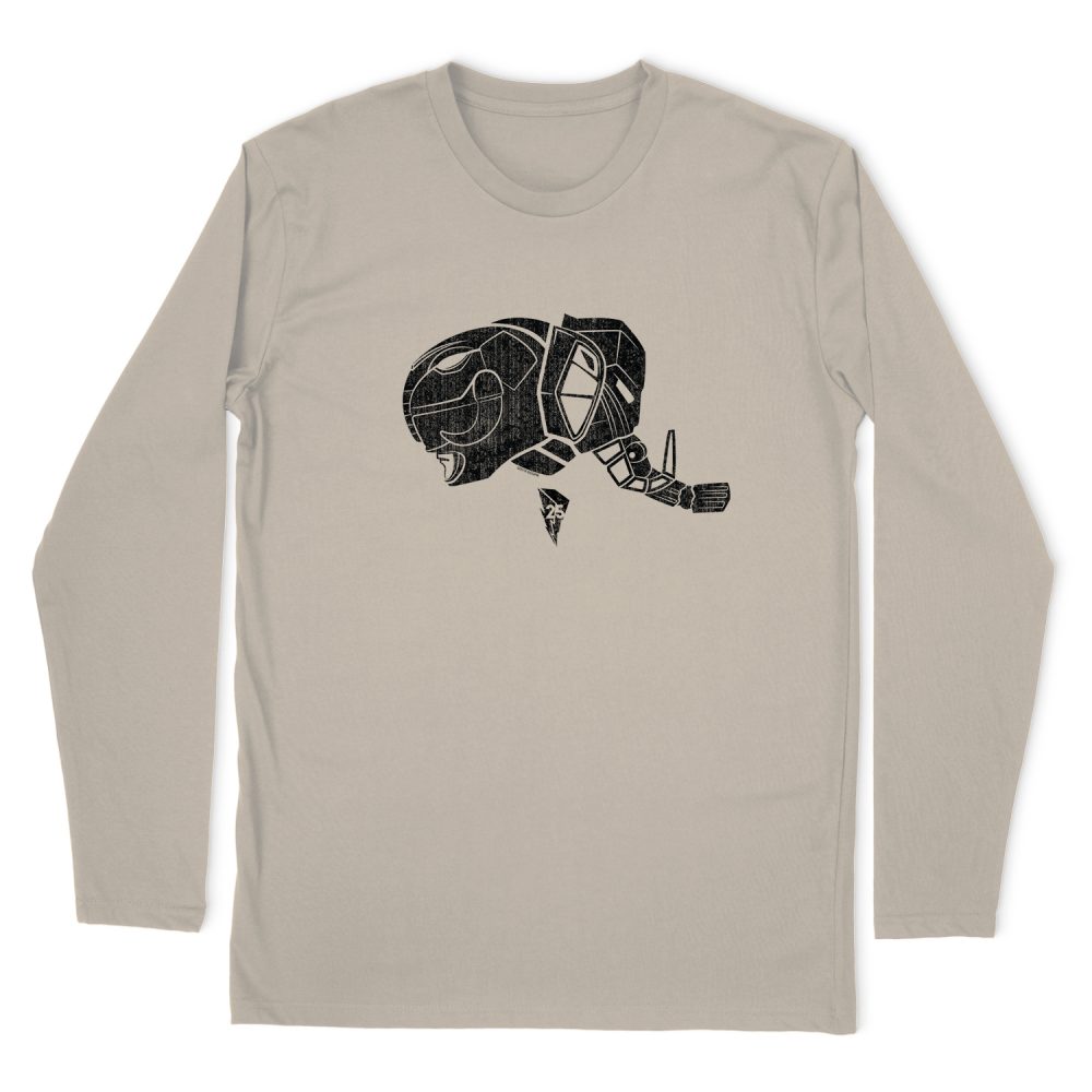 POWER RANGERS BLACK LONG SLEEVE T-SHIRT