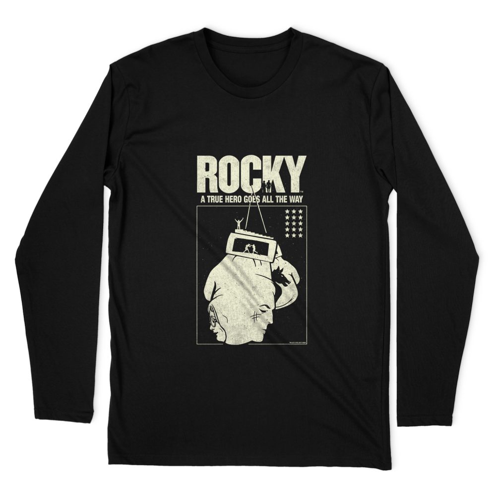 ROCKY THE HERO LONG SLEEVE T-SHIRT