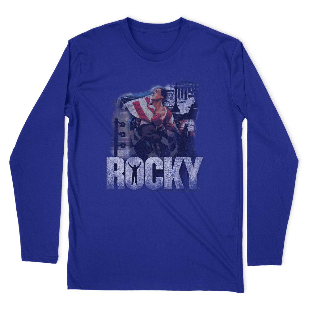 ROCKY THE CHAMPION LONG SLEEVE T-SHIRT
