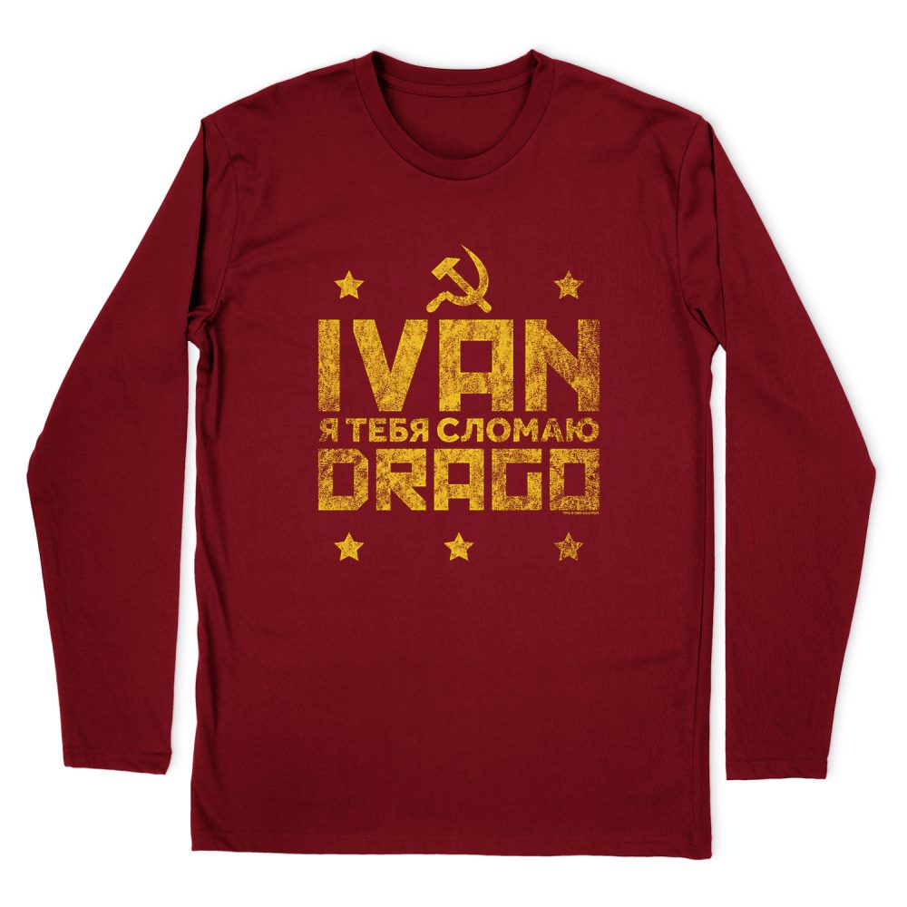 ROCKY IV DRAGO BREAK LONG SLEEVE T-SHIRT