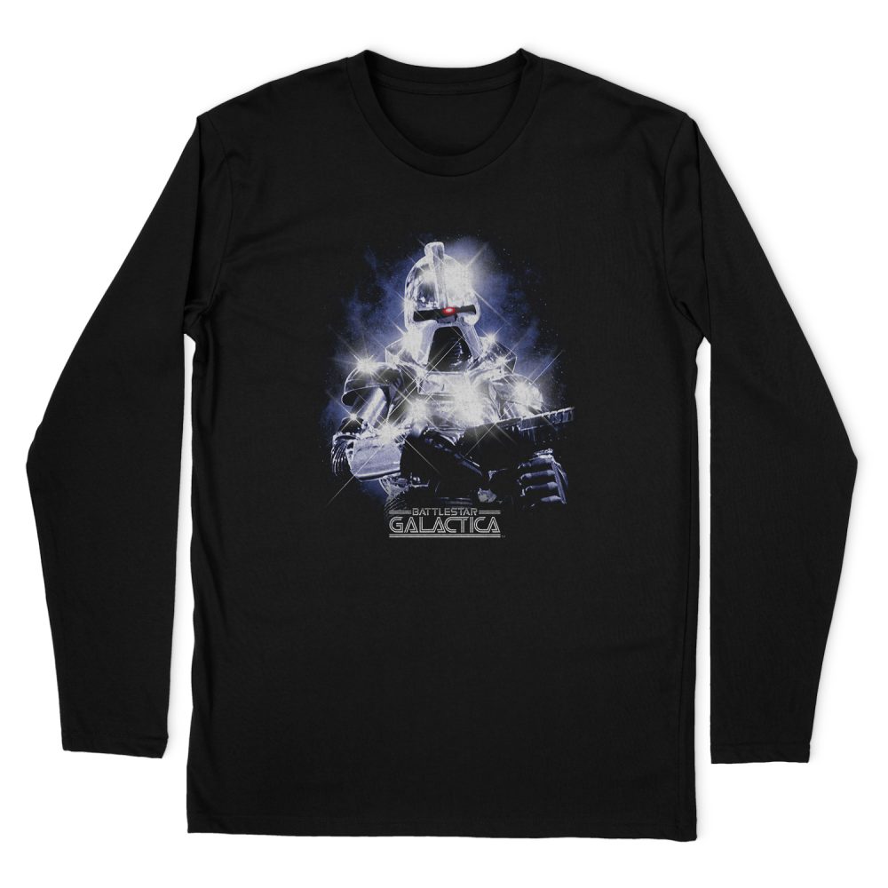 BATTLESTAR GALACTICA 35TH ANNIVERSARY CYLON LONG SLEEVE T-SHIRT