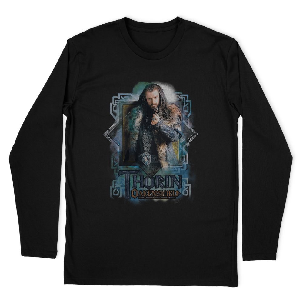 THE HOBBIT THORIN OAKENSHIELD LONG SLEEVE T-SHIRT