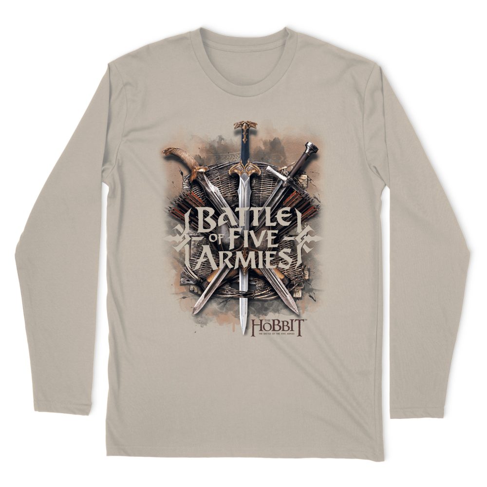 THE HOBBIT BATTLE OF ARMIES LONG SLEEVE T-SHIRT