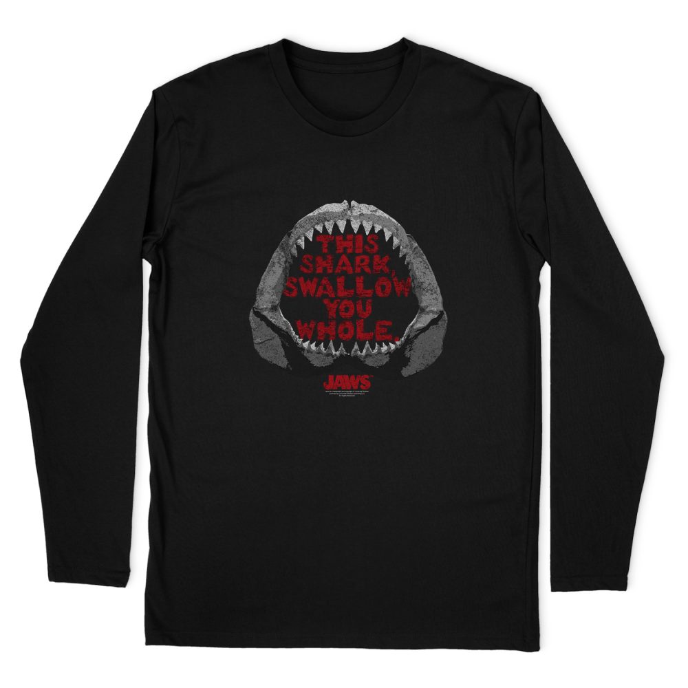 JAWS THIS SHARK LONG SLEEVE T-SHIRT