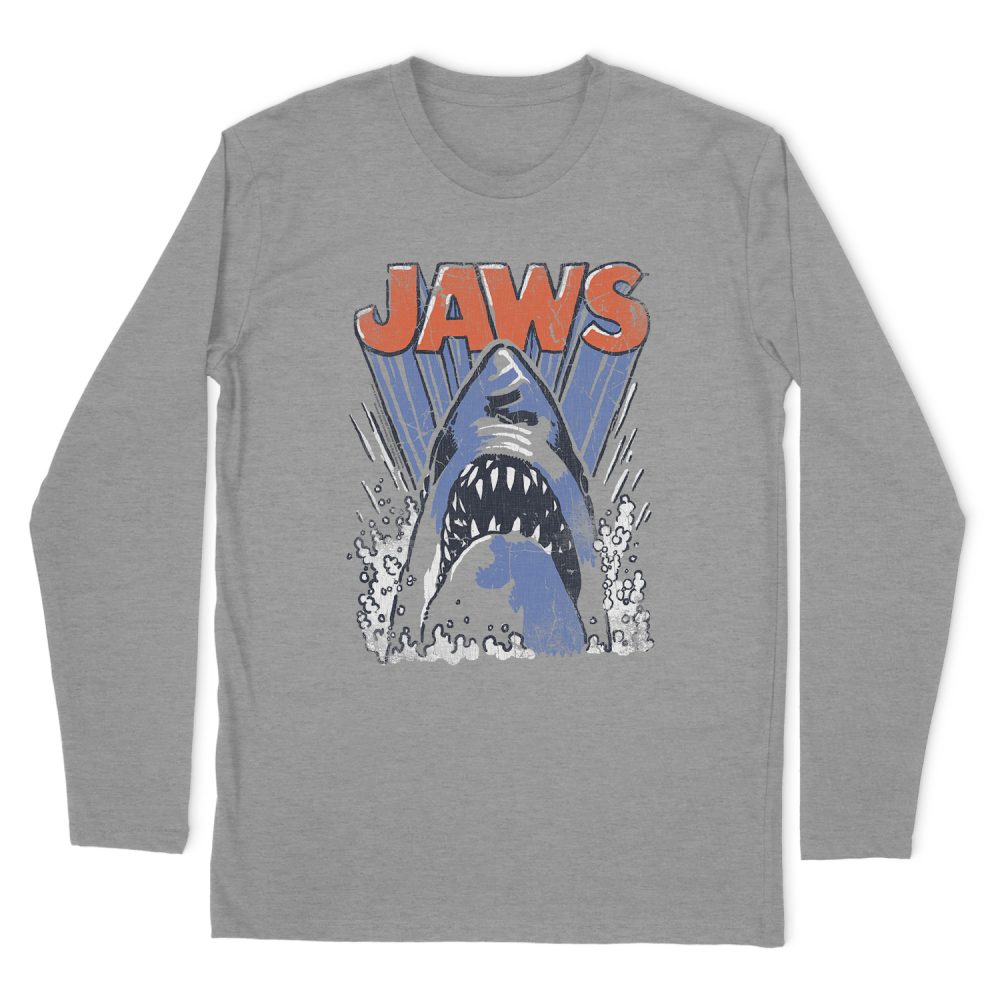 JAWS COMIC SPLASH LONG SLEEVE T-SHIRT