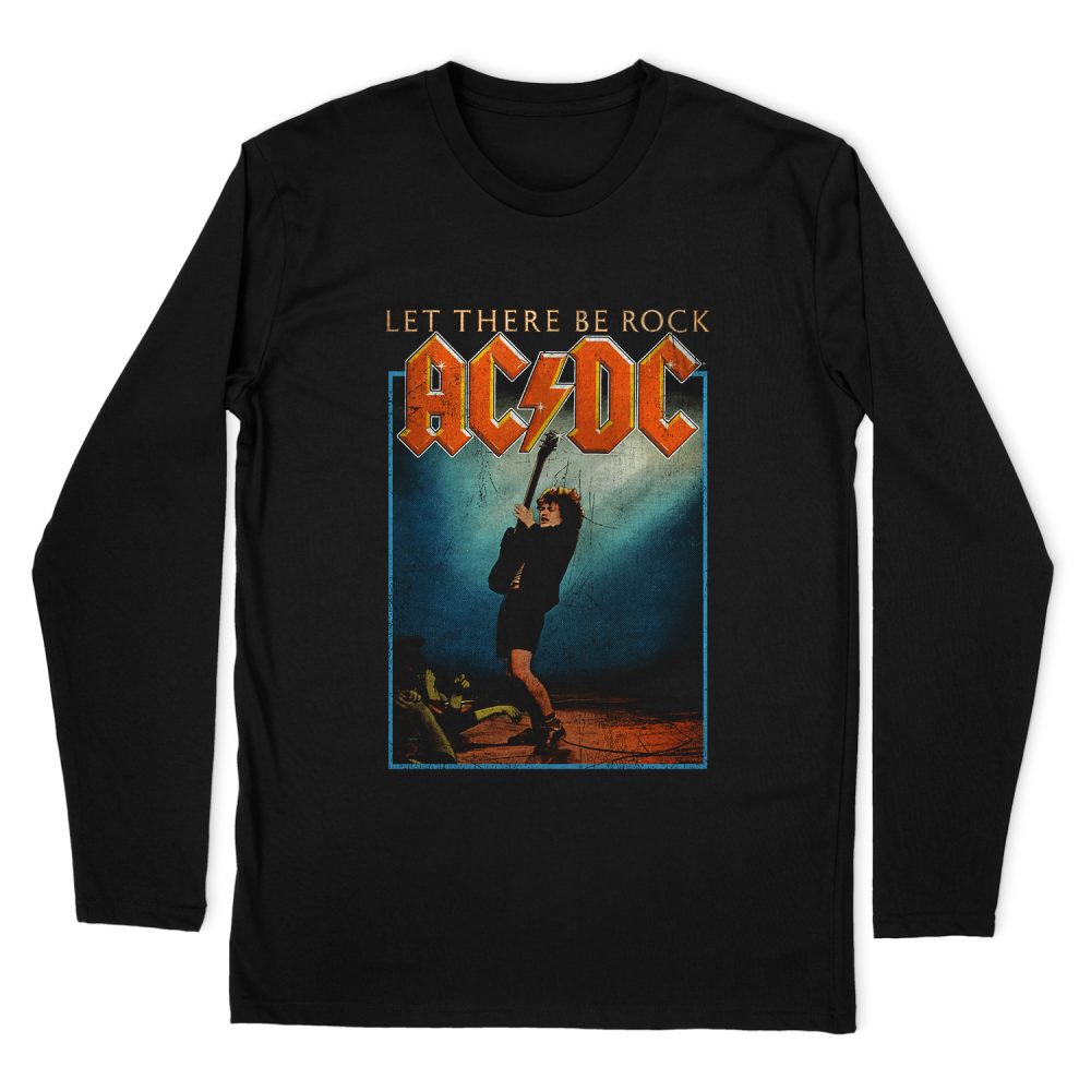 ACDC LET THERE BE ROCK LONG SLEEVE T-SHIRT