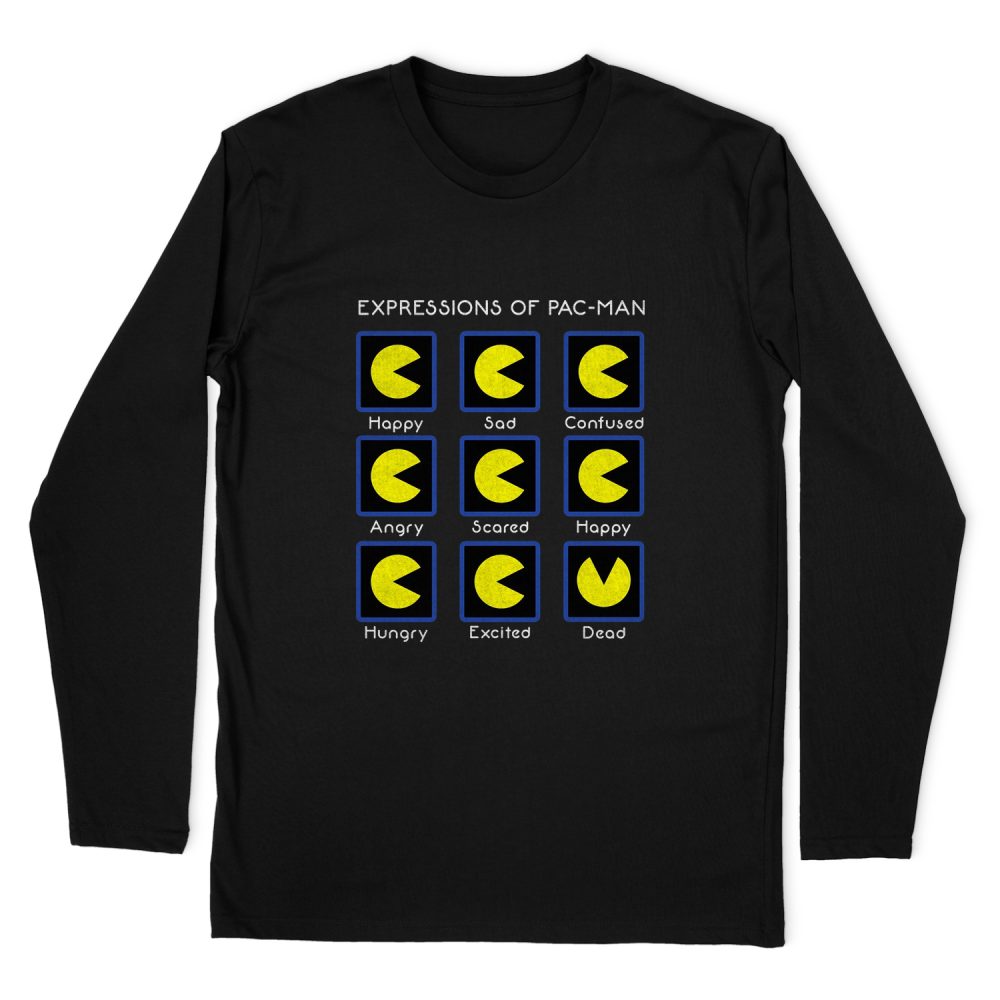 PAC-MAN ICONS LONG SLEEVE T-SHIRT