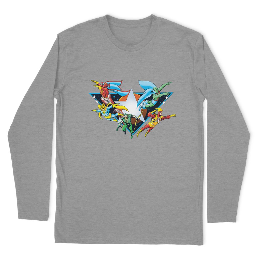 DC COMICS STAR POWER LONG SLEEVE T-SHIRT