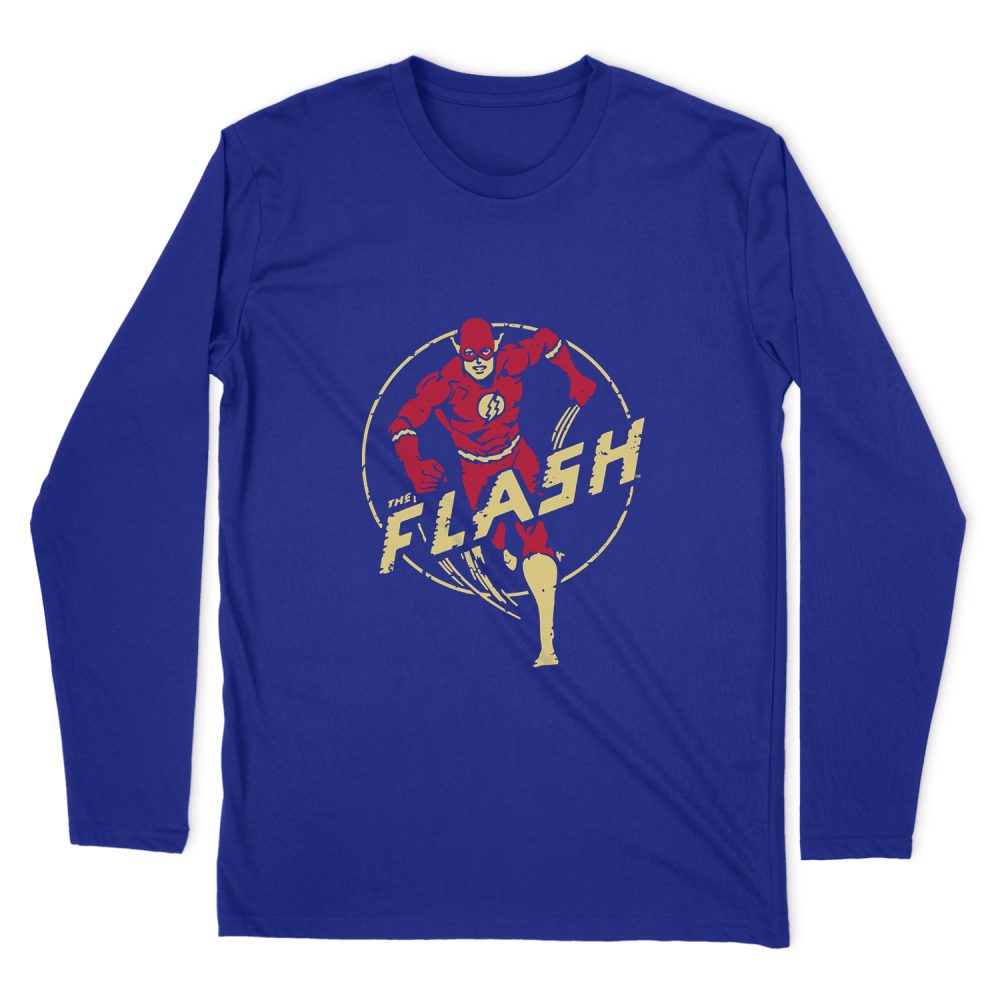 The Flash Flash Comics LONG SLEEVE T-SHIRT