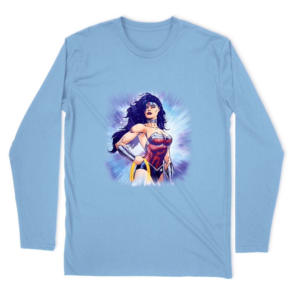 JUSTICE LEAGUE WARRIOR LONG SLEEVE T-SHIRT