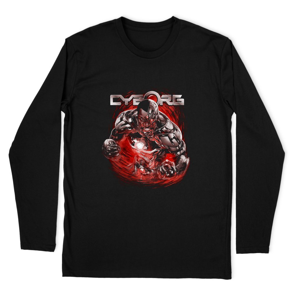 JUSTICE LEAGUE ENGAGED LONG SLEEVE T-SHIRT