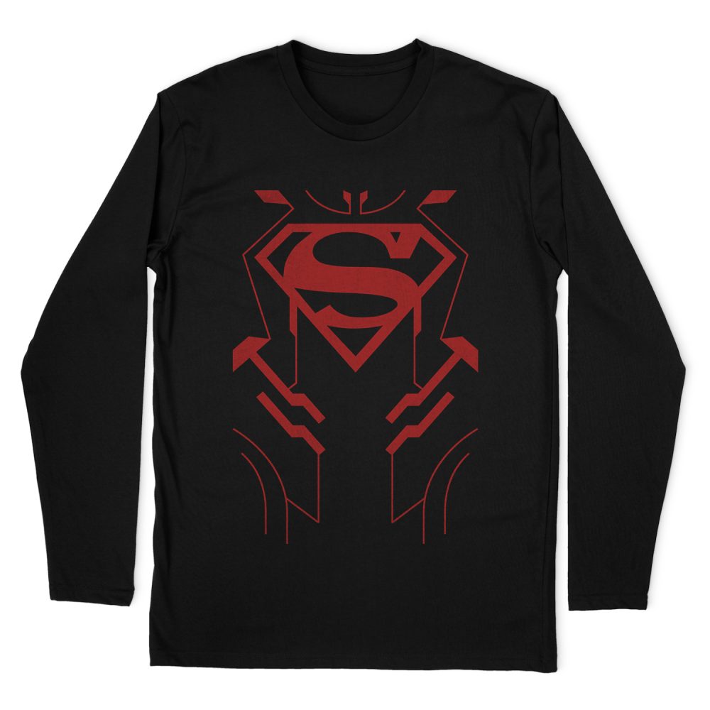 JUSTICE LEAGUE SUPERBOY LONG SLEEVE T-SHIRT