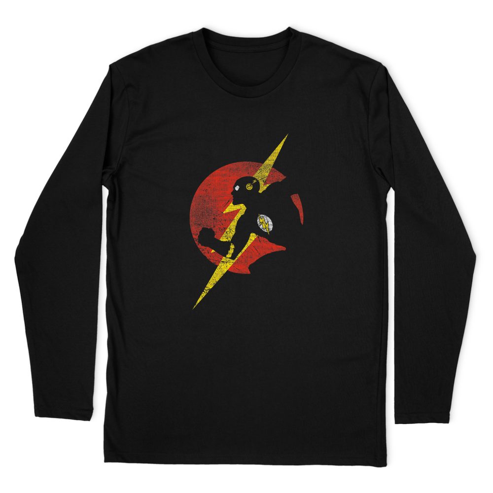 FLASH SYMBOL KNOCKOUT  LONG SLEEVE T-SHIRT