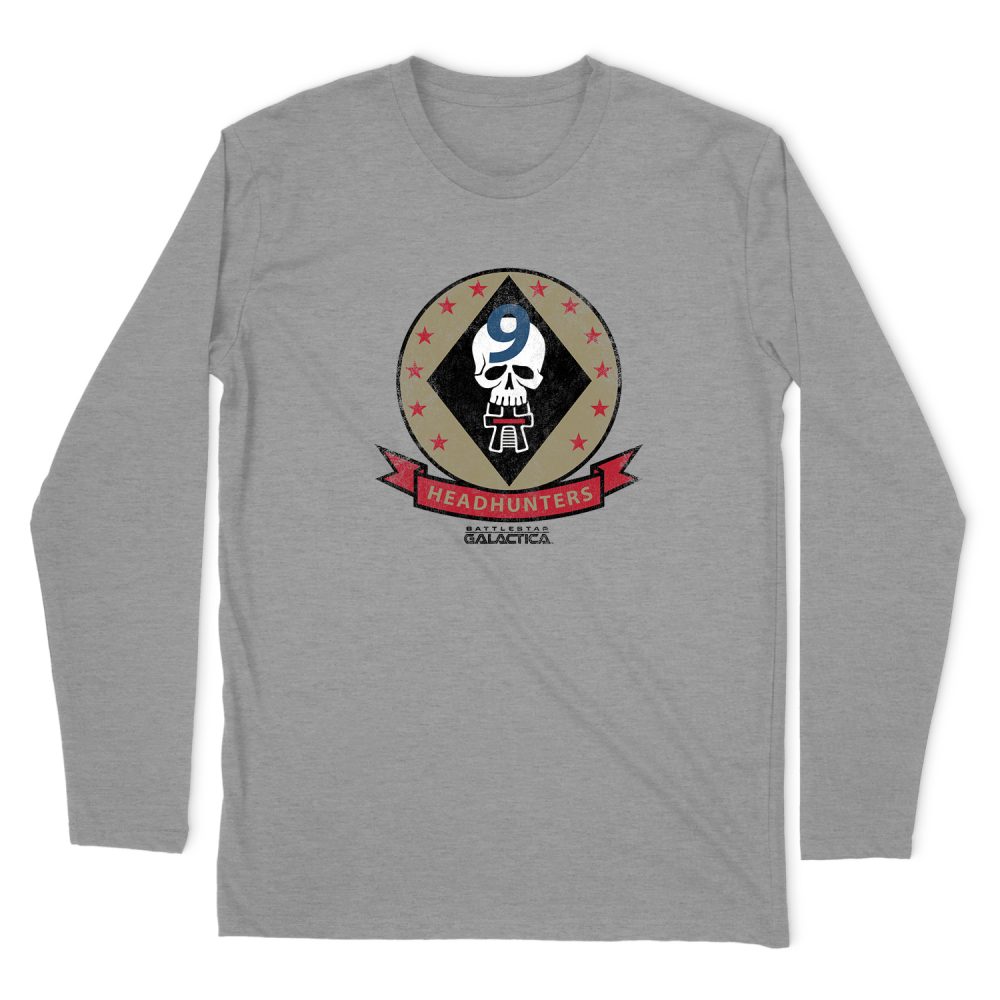 BATTLESTAR GALACTICA HEADHUNTERS LONG SLEEVE T-SHIRT
