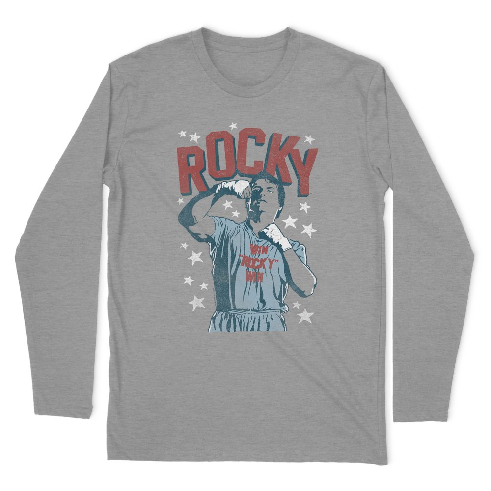 ROCKY IN TRAINING LONG SLEEVE T-SHIRT
