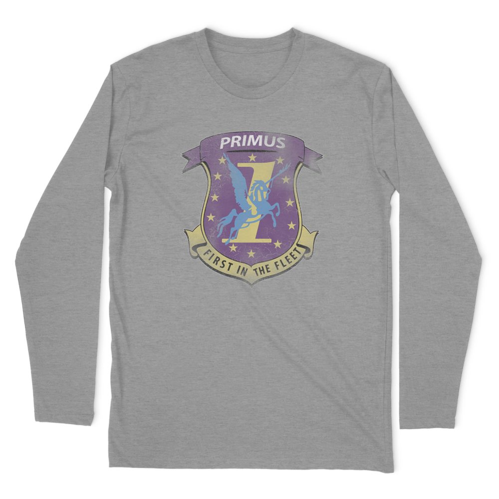 BATTLESTAR GALACTICA PRIMAS BADGE LONG SLEEVE T-SHIRT
