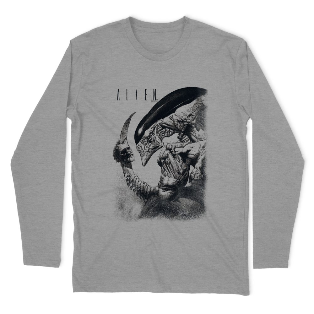 ALIEN DECAPITATED LONG SLEEVE T-SHIRT