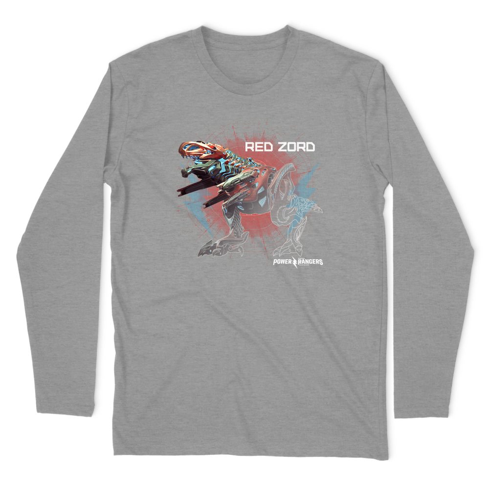 POWER RANGERS RED ZORD LONG SLEEVE T-SHIRT