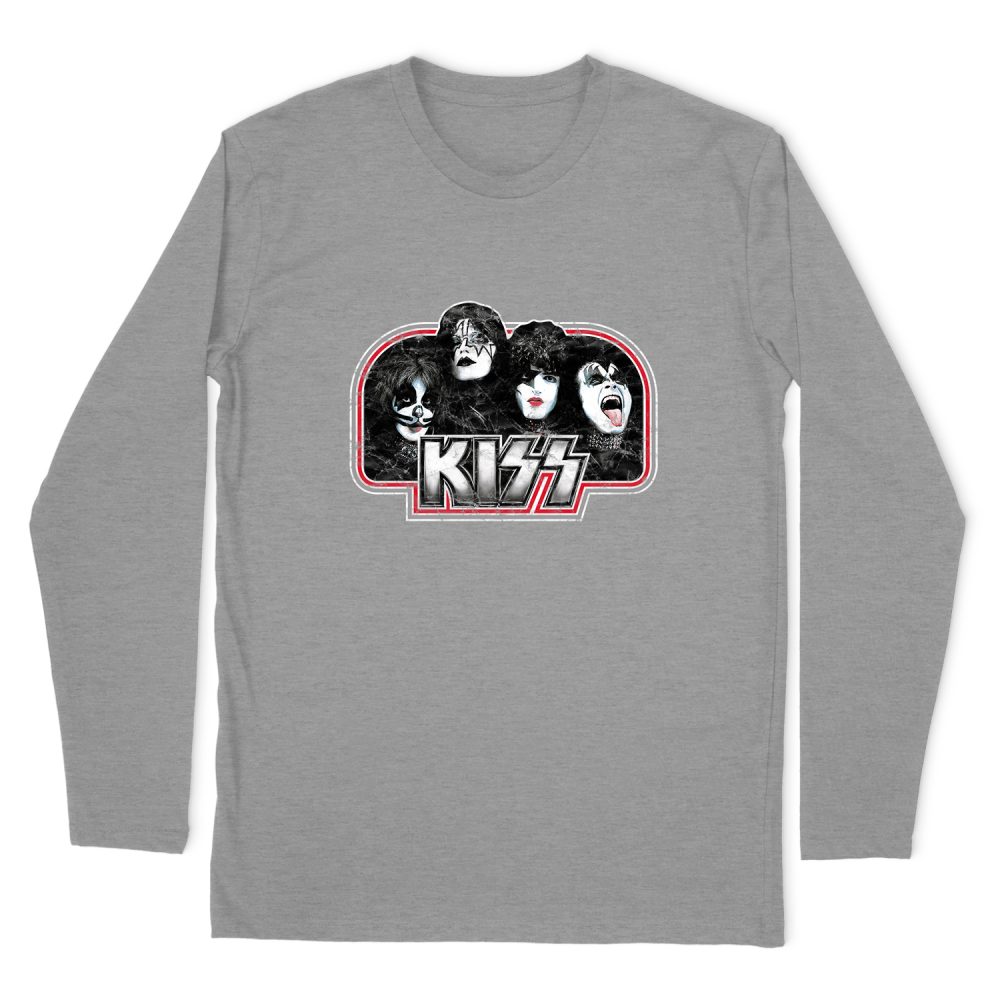 KISS THROWBACK LONG SLEEVE T-SHIRT
