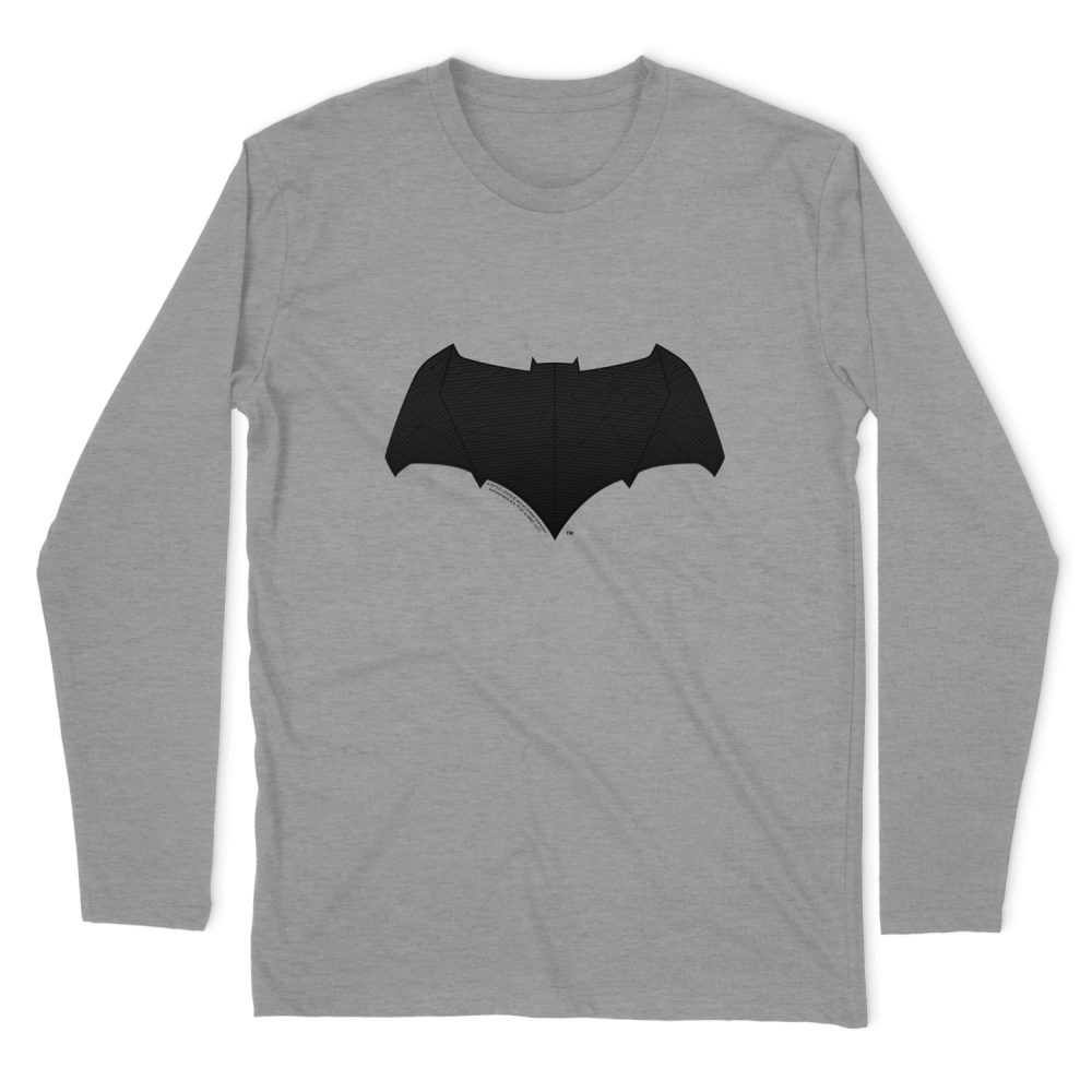 BATMAN BEN AFFLECK LOGO LONG SLEEVE T-SHIRT