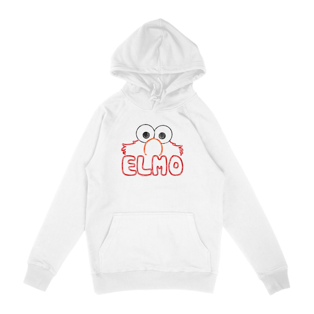 SESAME STREET ELMO LETTERS HOODIE